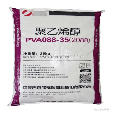 Shuangxin alcohol polivinílico PVA 2088 para textil
